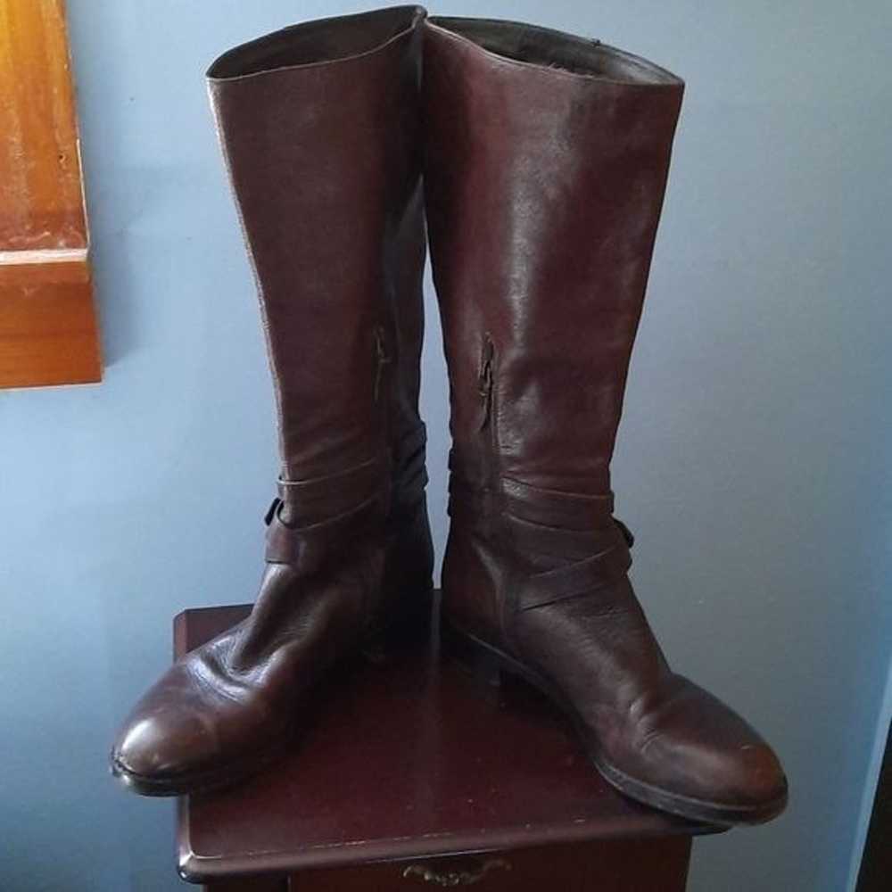 Via Spiga Gabrielle Knee High Riding Boots Size 9 - image 2