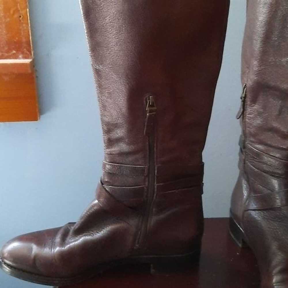 Via Spiga Gabrielle Knee High Riding Boots Size 9 - image 4