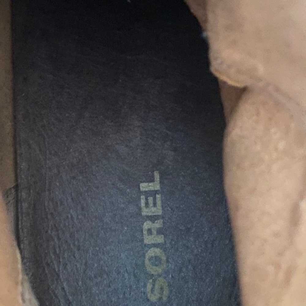 SOREL PDX Wedge Bootie Leather/Canvas Waterproof … - image 8