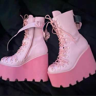 Dollskill sugarthrillz platform boots
