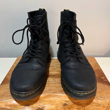 Dr. Martens Combs Leather boots combat Black Mens… - image 1