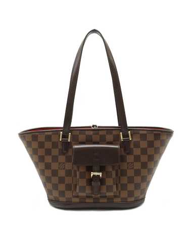 Louis Vuitton Versatile Damier Canvas Handbag