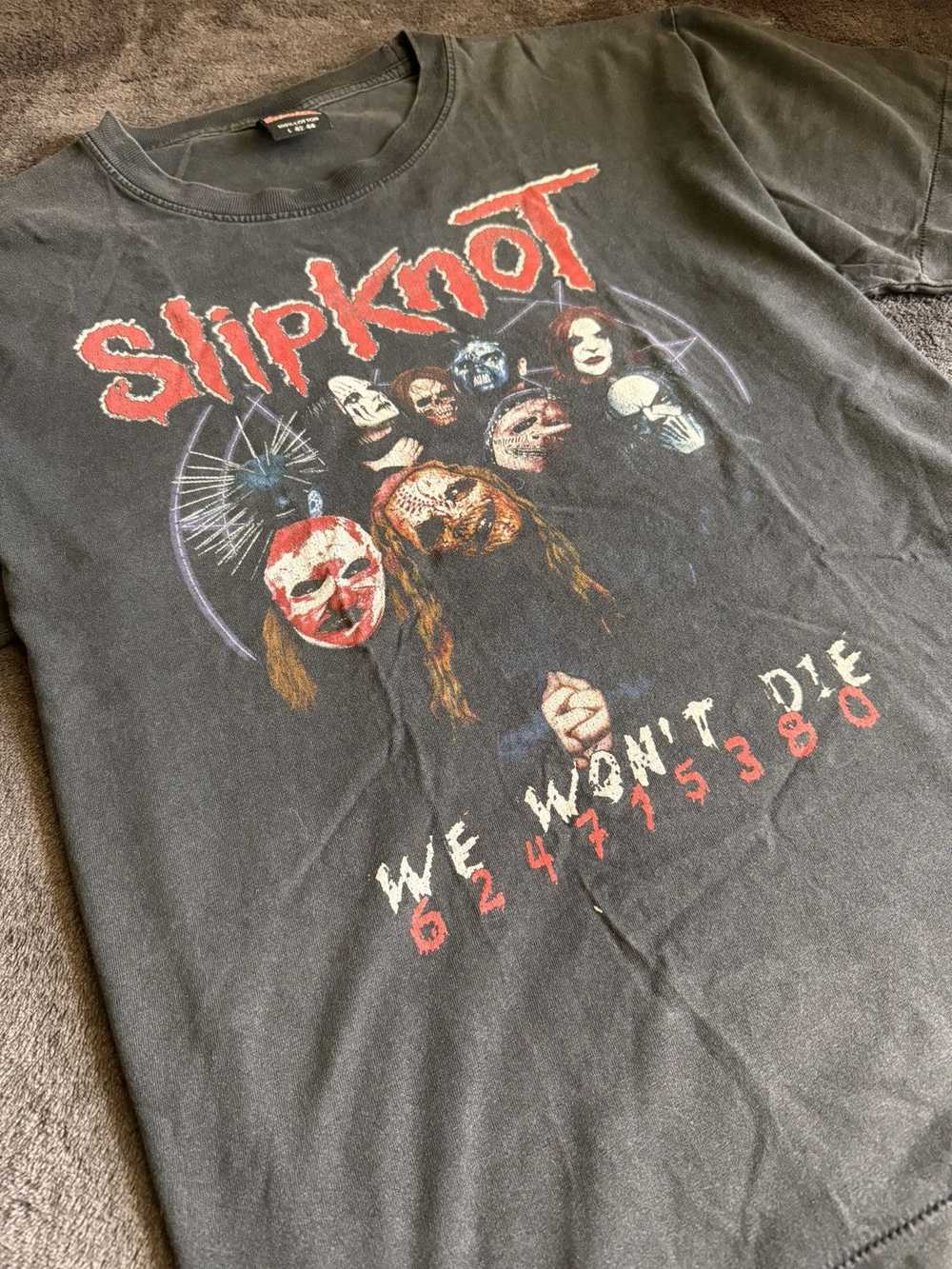 Band Tees × Slipknot × Vintage Slipknot vintage b… - image 3