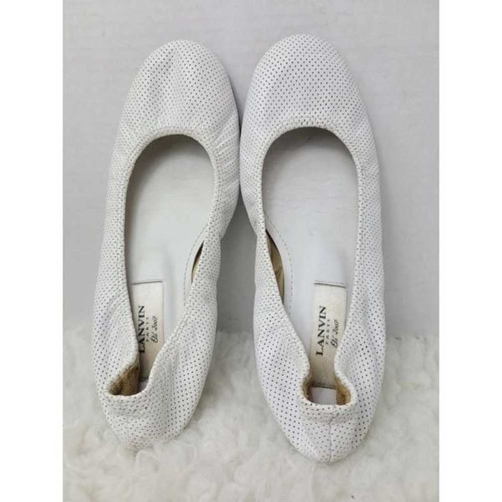 Lanvin  Eté 2007 Women's Shoes Size 6 Soft White … - image 8