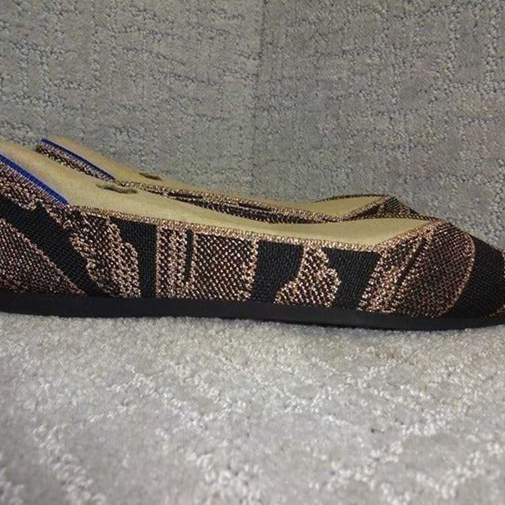 Rothy’s The Point Women's Size 8 Golden Shimmer P… - image 4