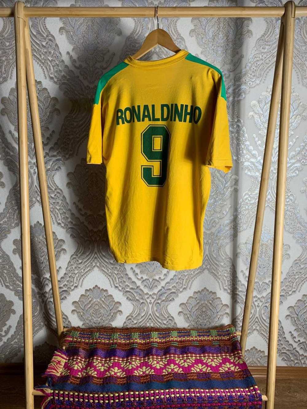 Penalty Brazil × Soccer Jersey × Vintage VERY RAR… - image 1