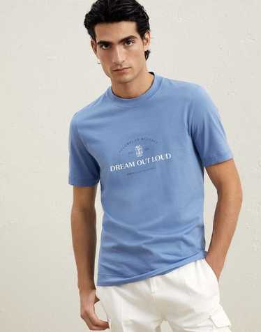 Brunello Cucinelli o1w1db10524 T-Shirts in Blue - image 1