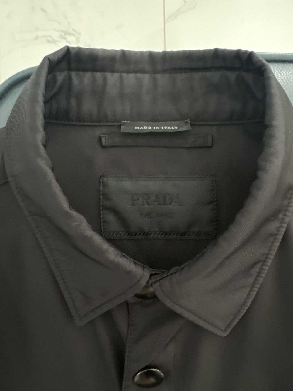 Prada Prada Nylon Camp Collar longsleeve - image 4