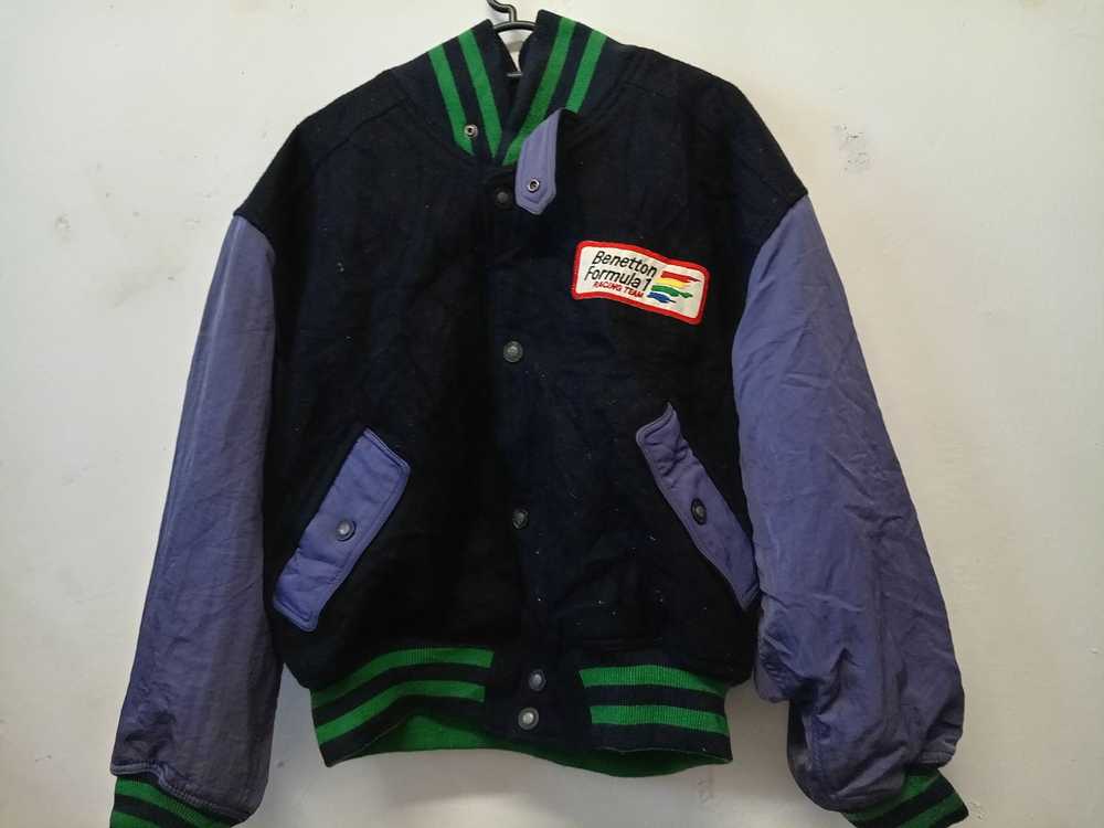 Benetton × Varsity Jacket × Vintage Vintage Benet… - image 2