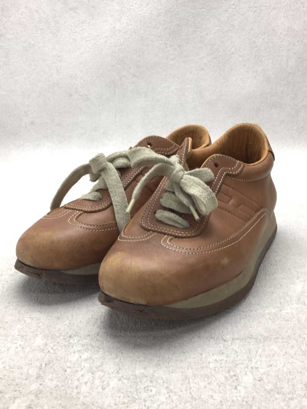 Hermes Low Cut Sneakers/36/Cml/Leather Shoes Bbk75 - image 2