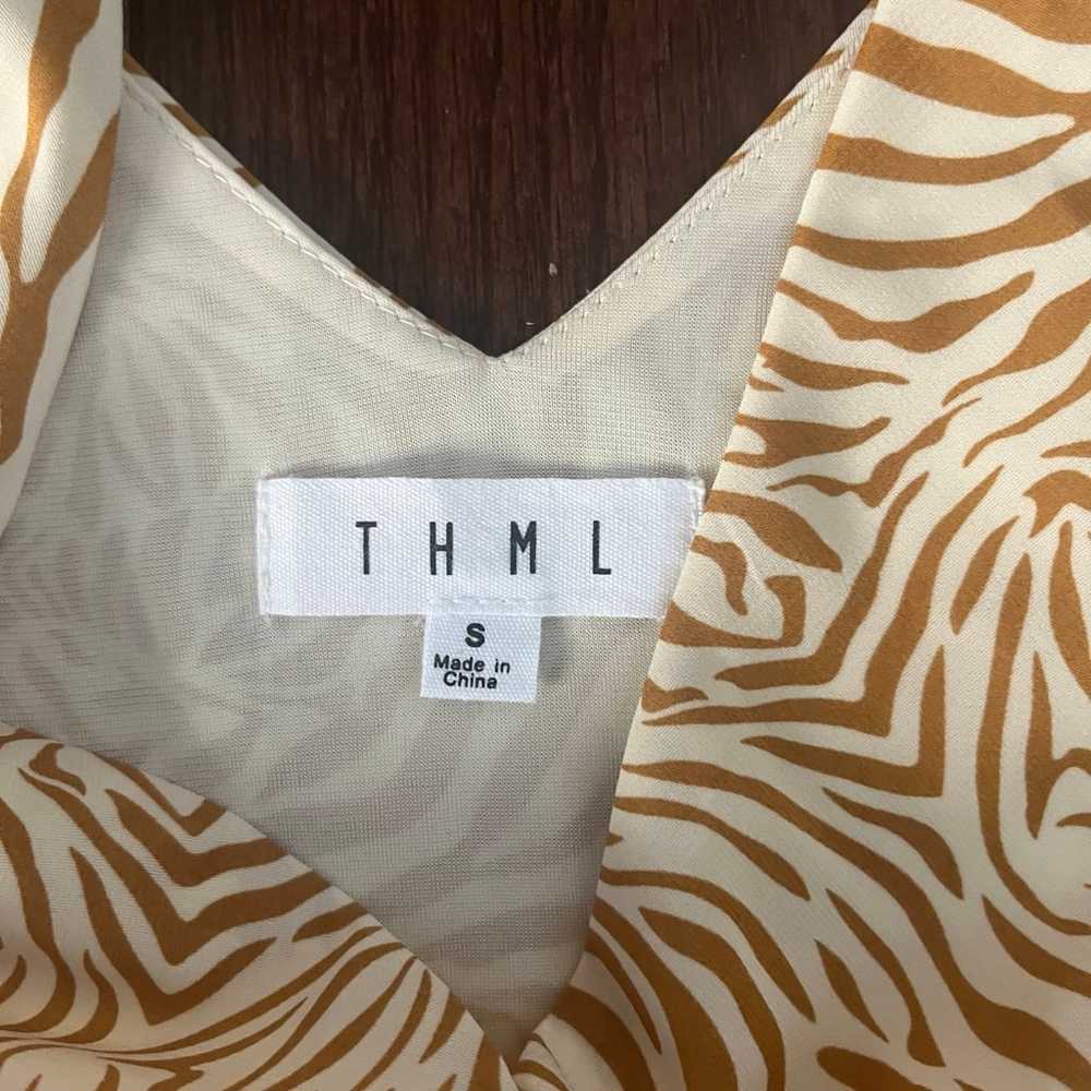THML Animal Print Dress - image 2
