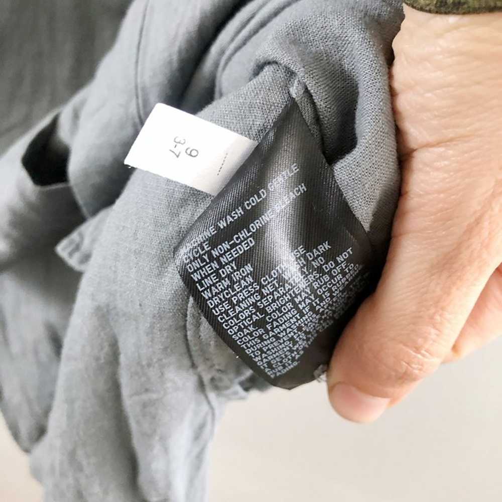 UNIQLO Linen/ Rayon Blend Short Sleeves Oversized… - image 10