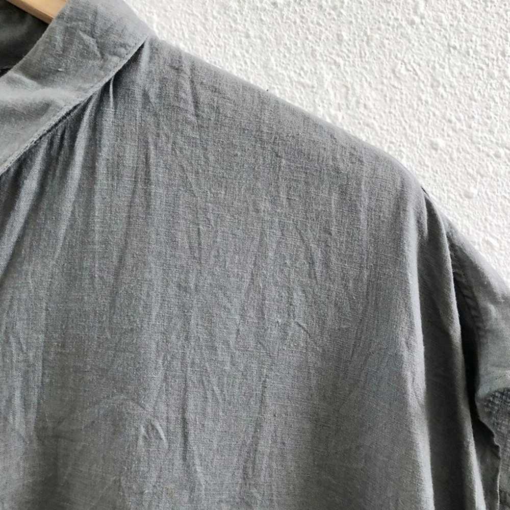 UNIQLO Linen/ Rayon Blend Short Sleeves Oversized… - image 6