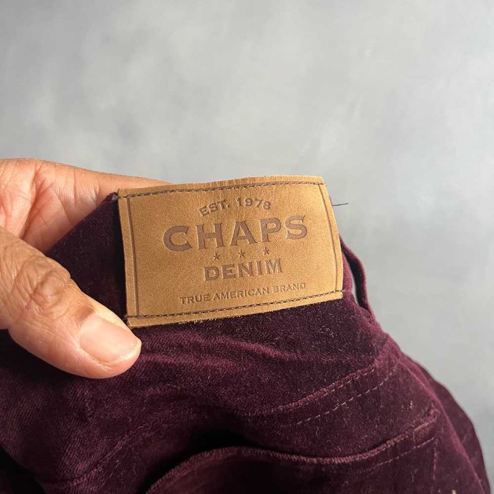 Chaps Chaps Ralph Lauren Soft Velour Pants Women'… - image 8