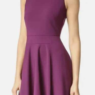 REBECCA TAYLOR sleeveless fit and flare dress