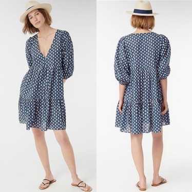 J. Crew Tiered Voile Beach Dress size Small