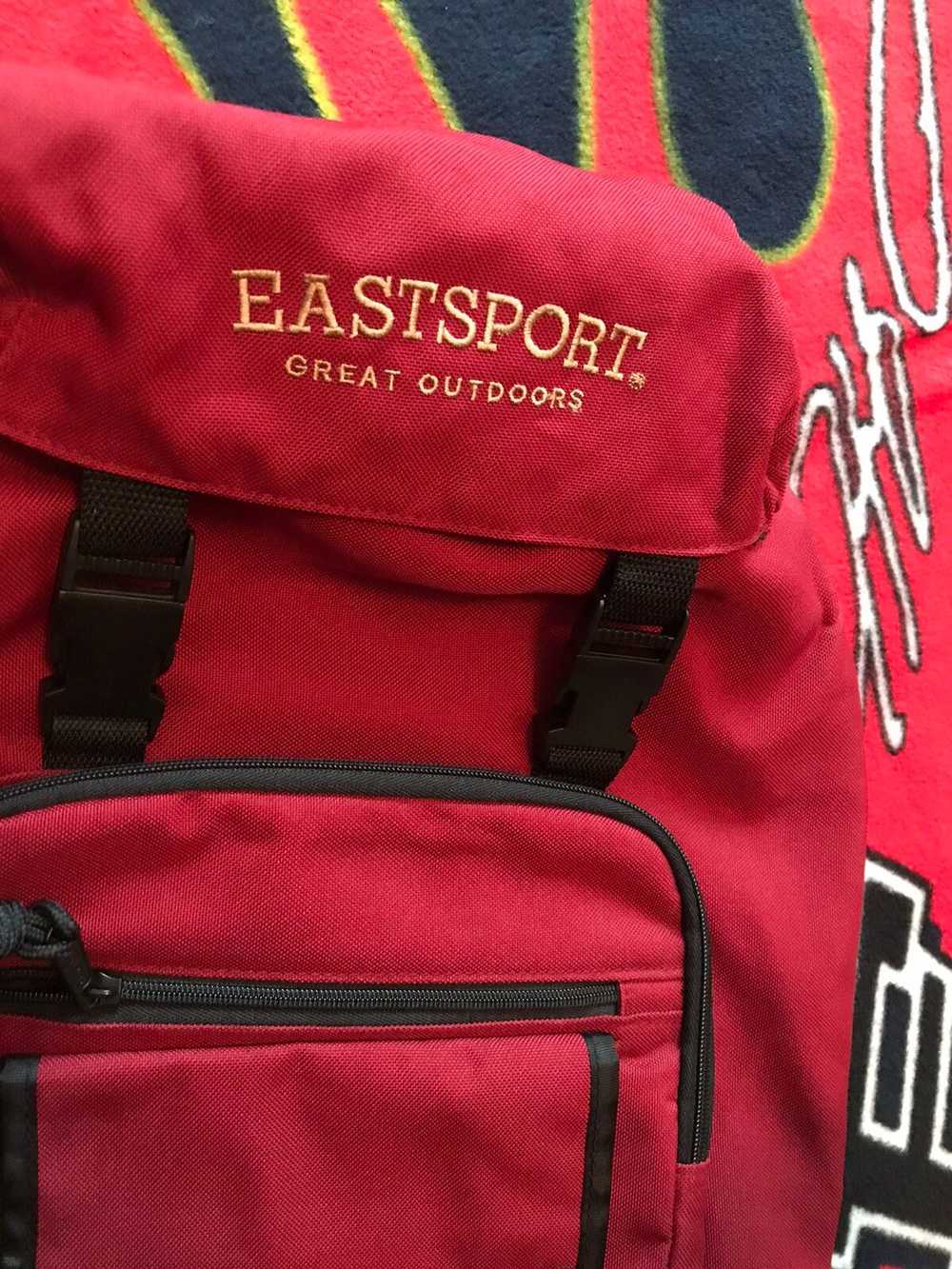Bag × Vintage Vintage Eastport Book Bag Backpack - image 3