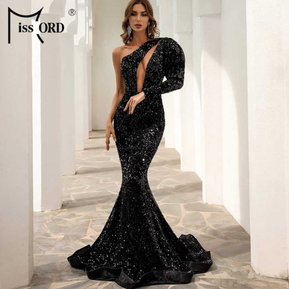 Miss ord sequined mermaid evening gown - image 5