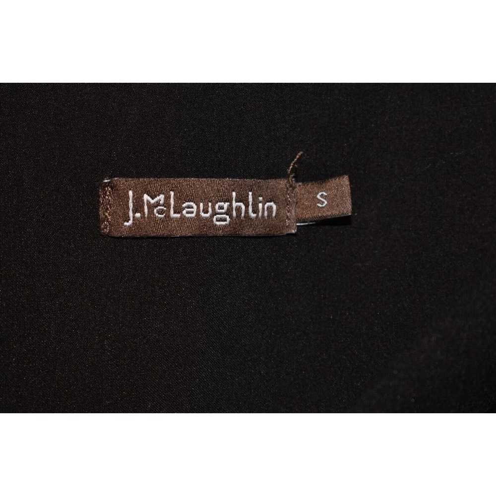 J. MCLAUGHLIN $230 Ponte Stretch V-Neck Tie Waist… - image 3