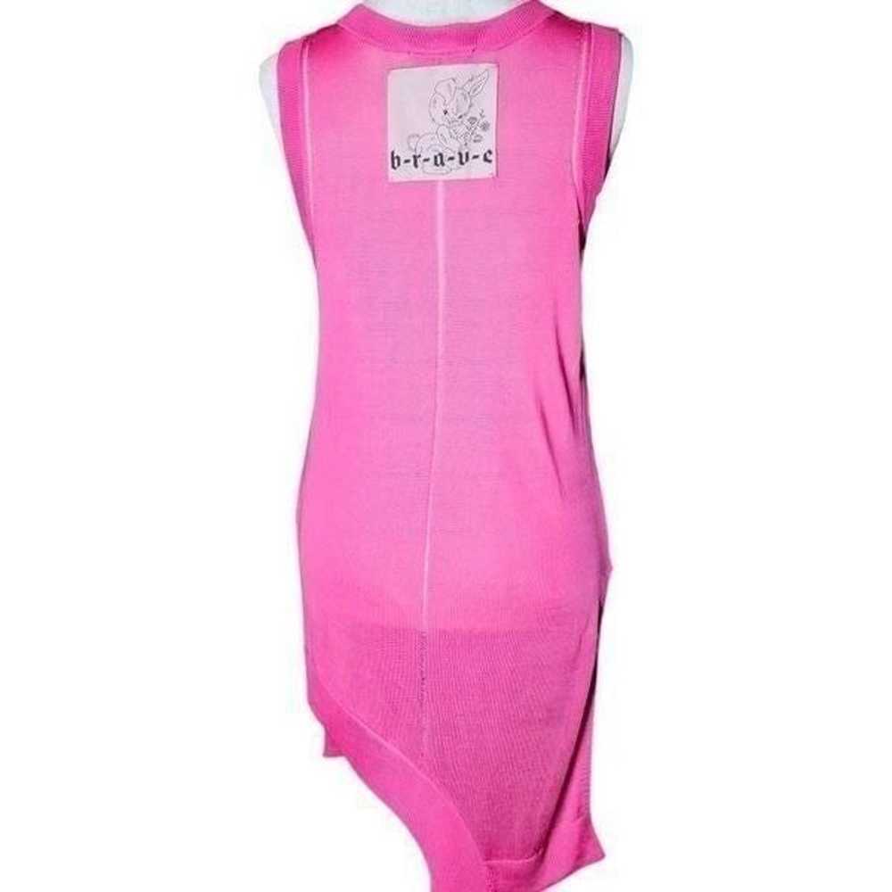 Diesel Only the Brave Barbie Pink Bodycon Brave B… - image 2