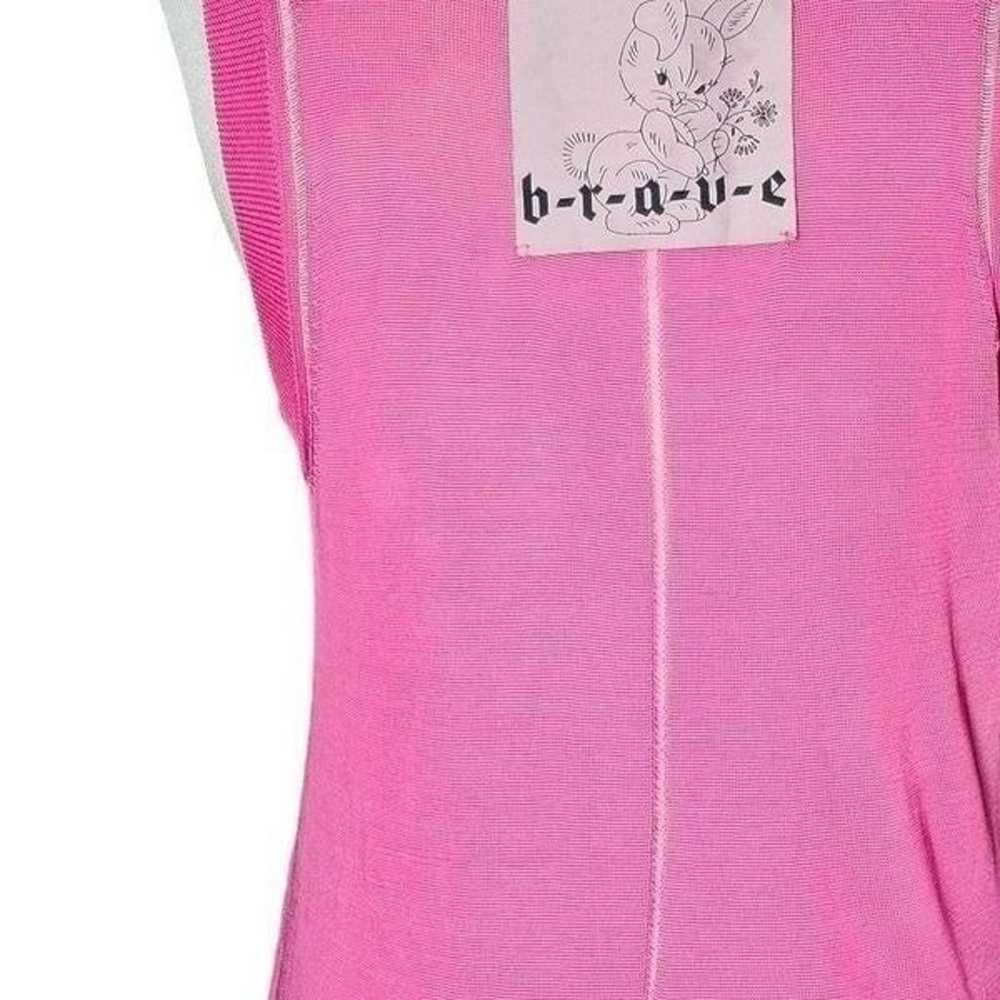 Diesel Only the Brave Barbie Pink Bodycon Brave B… - image 4
