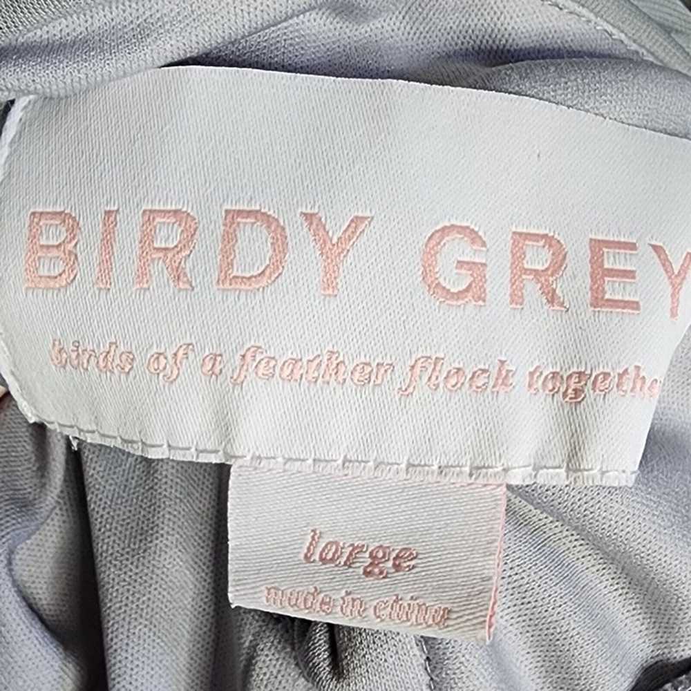 BIRDIE GREY Solid Silver Gray Kiko Halter Mesh Br… - image 5