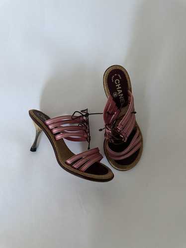 Chanel × Vintage Vintage Chanel strappy heels
