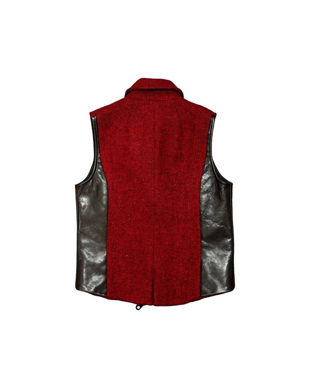 Rag & Bone Rag & Bone harris tweed leather vest - image 2