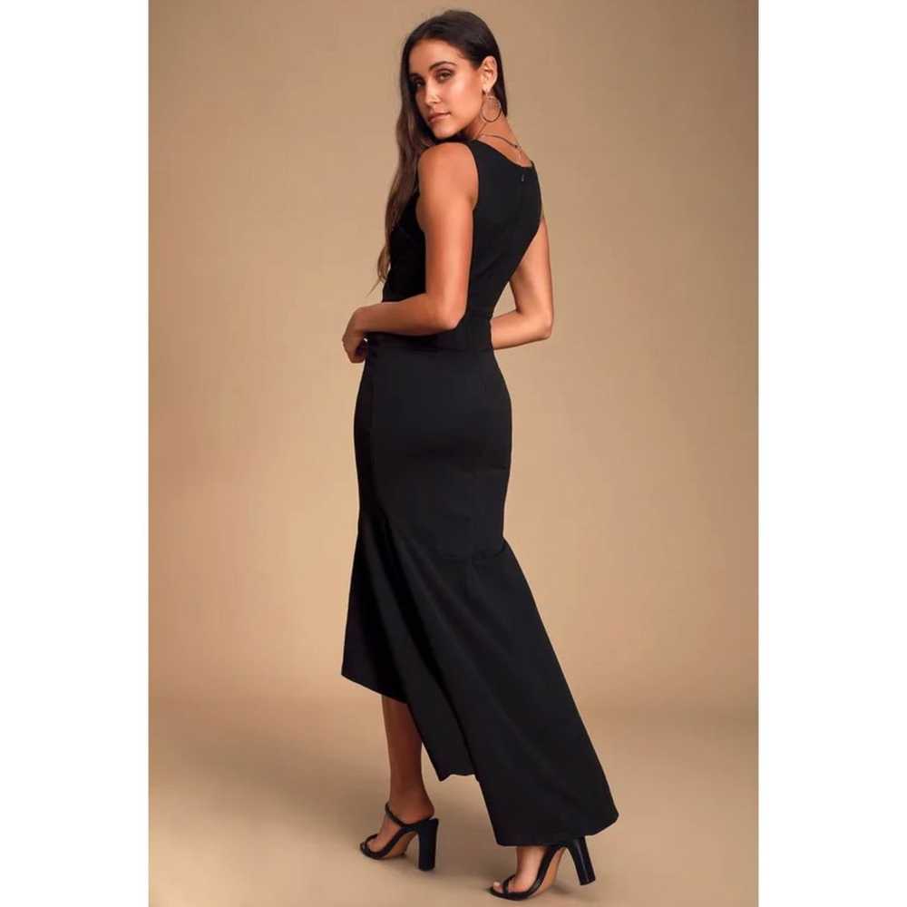 Lulus Black Noreen Sleeveless High-Low Maxi Dress… - image 2