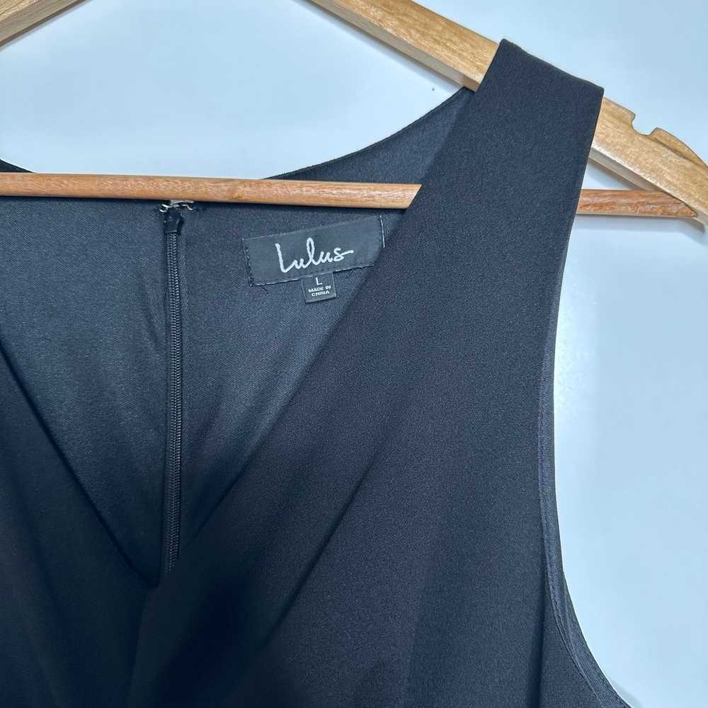 Lulus Black Noreen Sleeveless High-Low Maxi Dress… - image 8