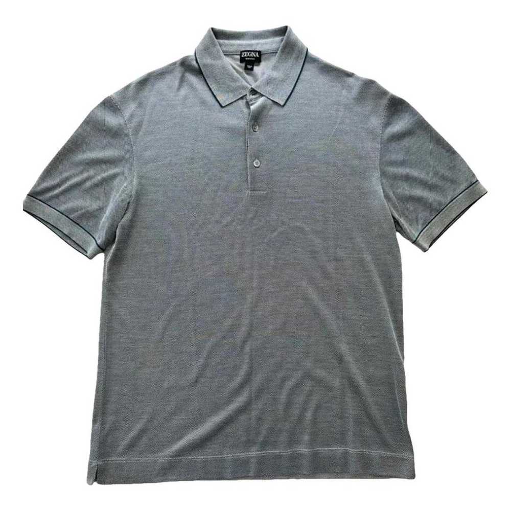 Zegna Silk polo shirt - image 1