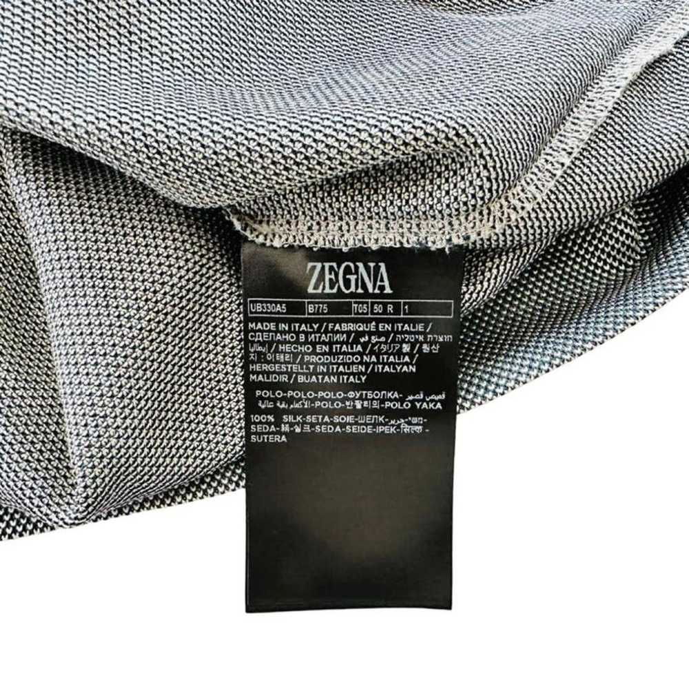 Zegna Silk polo shirt - image 6