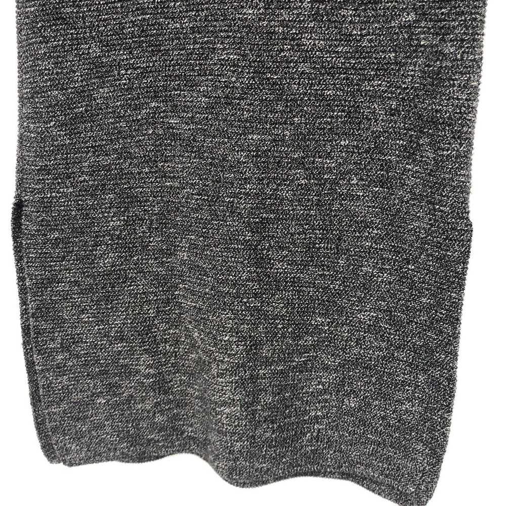 Max Studio Size S Sweater Dress Knit Heather Blac… - image 8