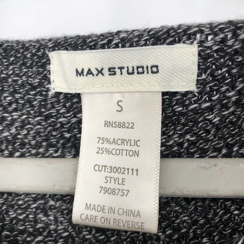 Max Studio Size S Sweater Dress Knit Heather Blac… - image 9