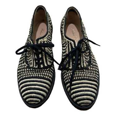 Robert Clergerie Cloth lace ups