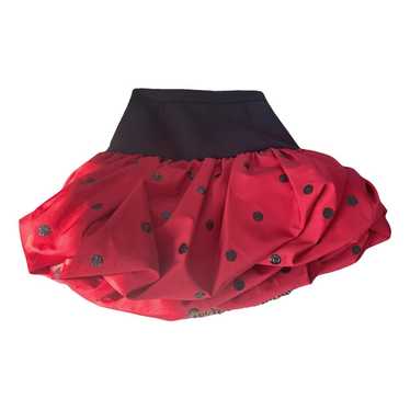 Saint Laurent Silk mini skirt - image 1