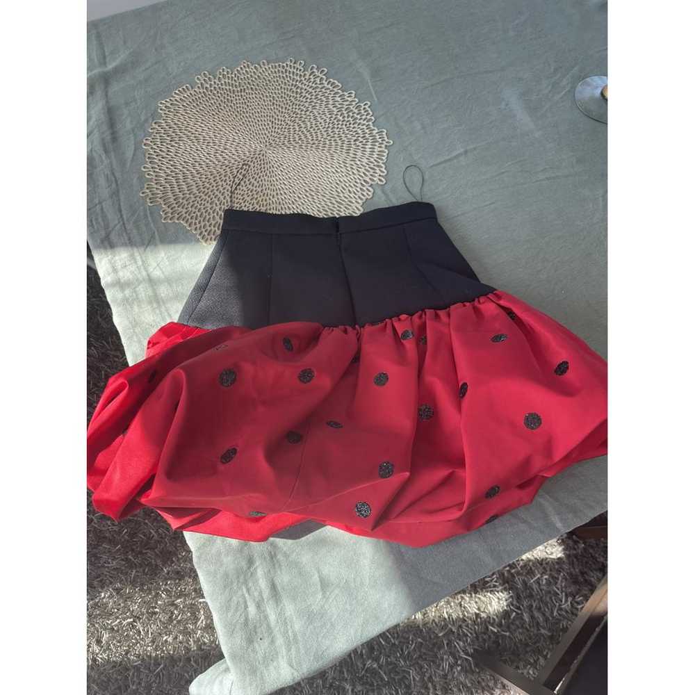 Saint Laurent Silk mini skirt - image 2