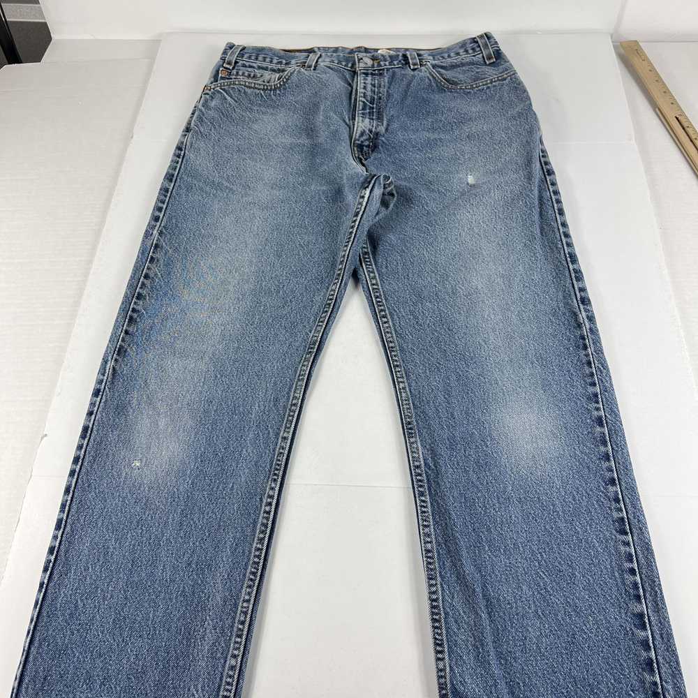 Levi's × Vintage VTG Levi's Jeans 505 Straight Bl… - image 1