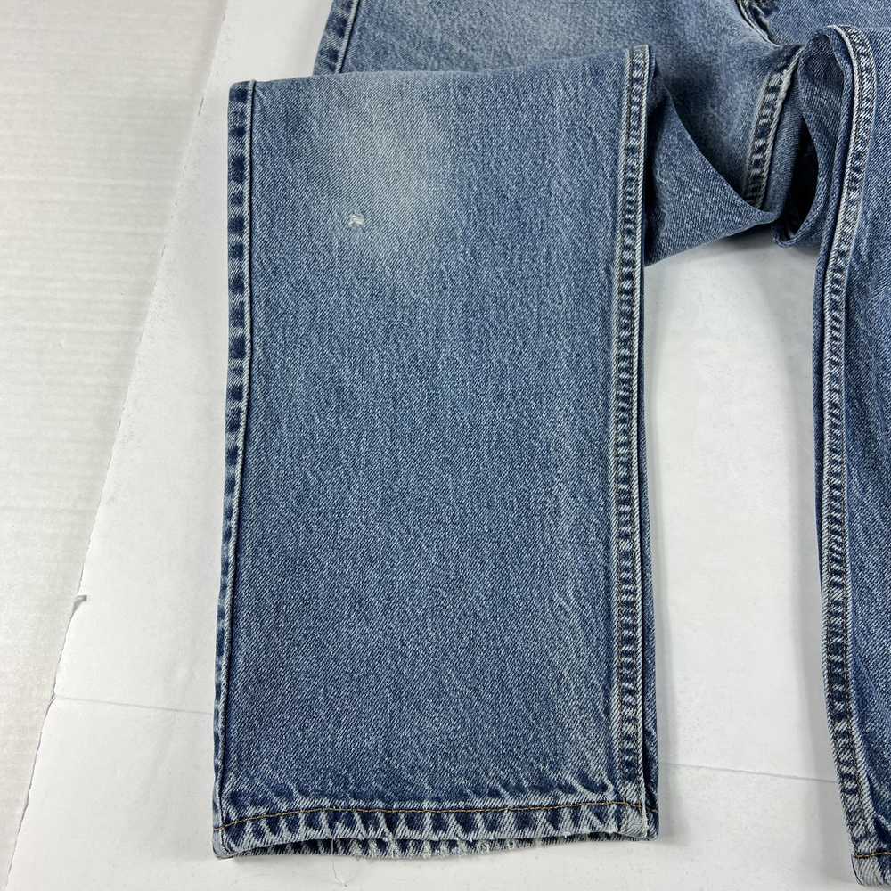 Levi's × Vintage VTG Levi's Jeans 505 Straight Bl… - image 8