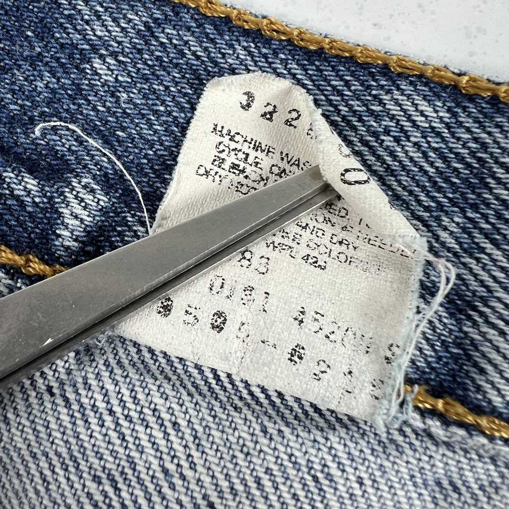 Levi's × Vintage VTG Levi's Jeans 505 Straight Bl… - image 9