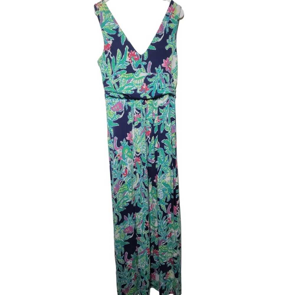 Lilly Pulitzer Sloane Maxi Dress Size Large in Tr… - image 3