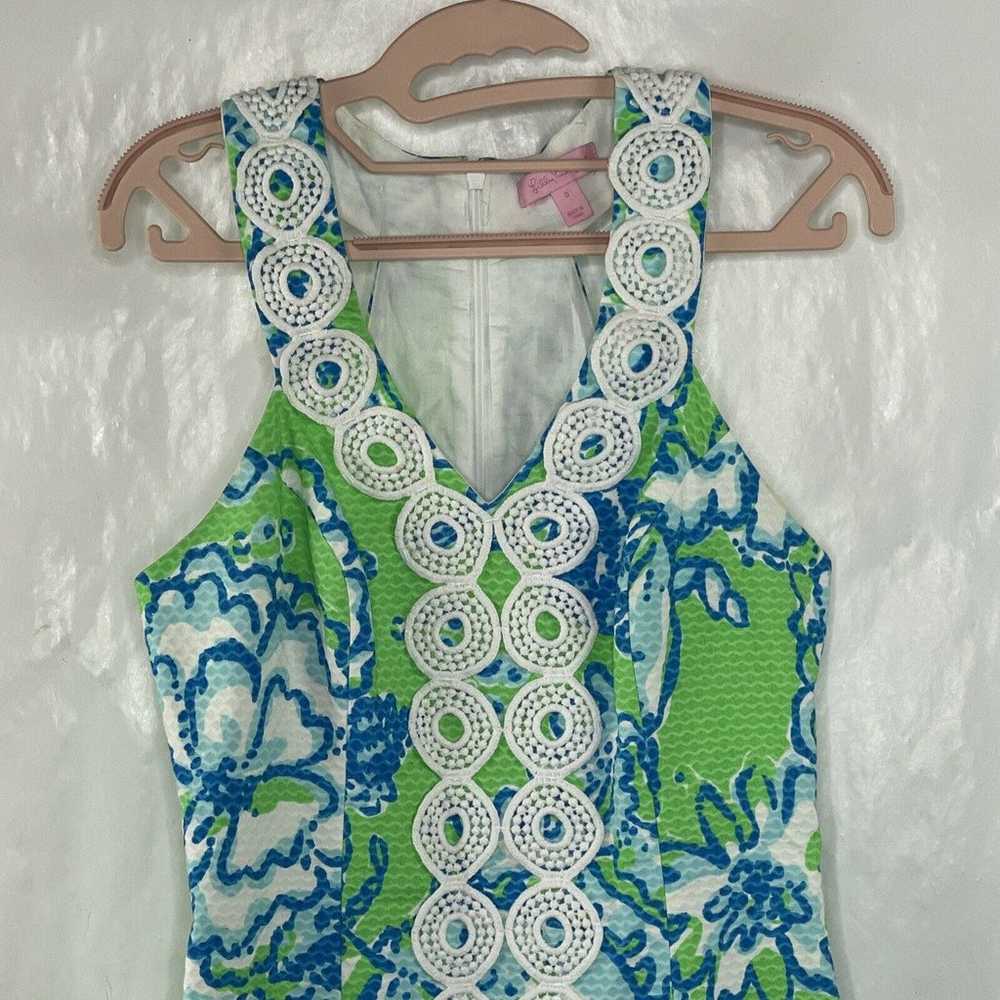 Lilly Pulitzer Trudy Go Go Green Northeast Hahbah… - image 5