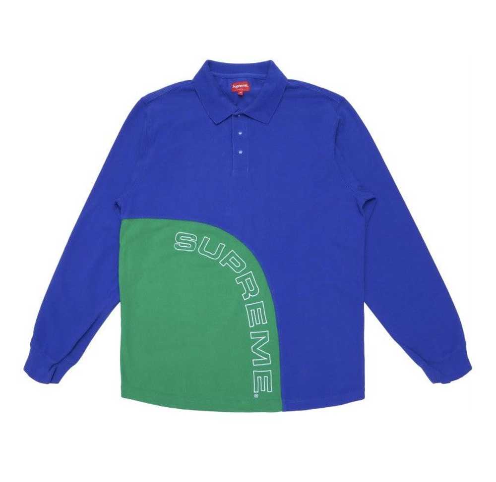 Supreme Supreme Corner Arc L/S polo long tee 18ss - image 1