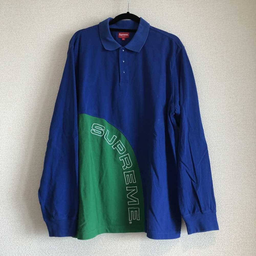 Supreme Supreme Corner Arc L/S polo long tee 18ss - image 2