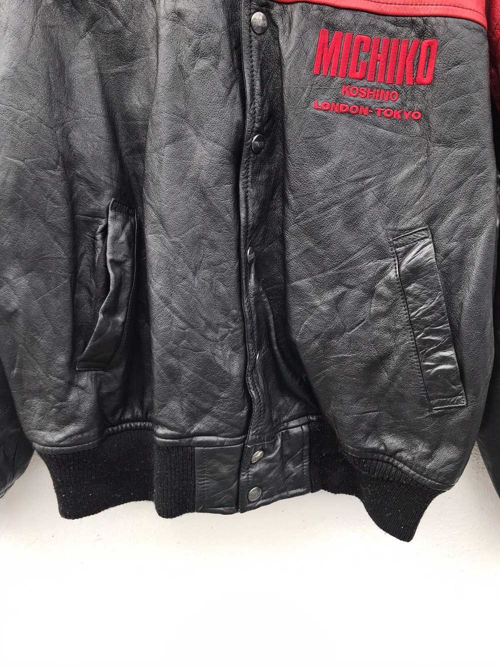 Leather Jacket × Michiko Koshino London × Vintage… - image 5