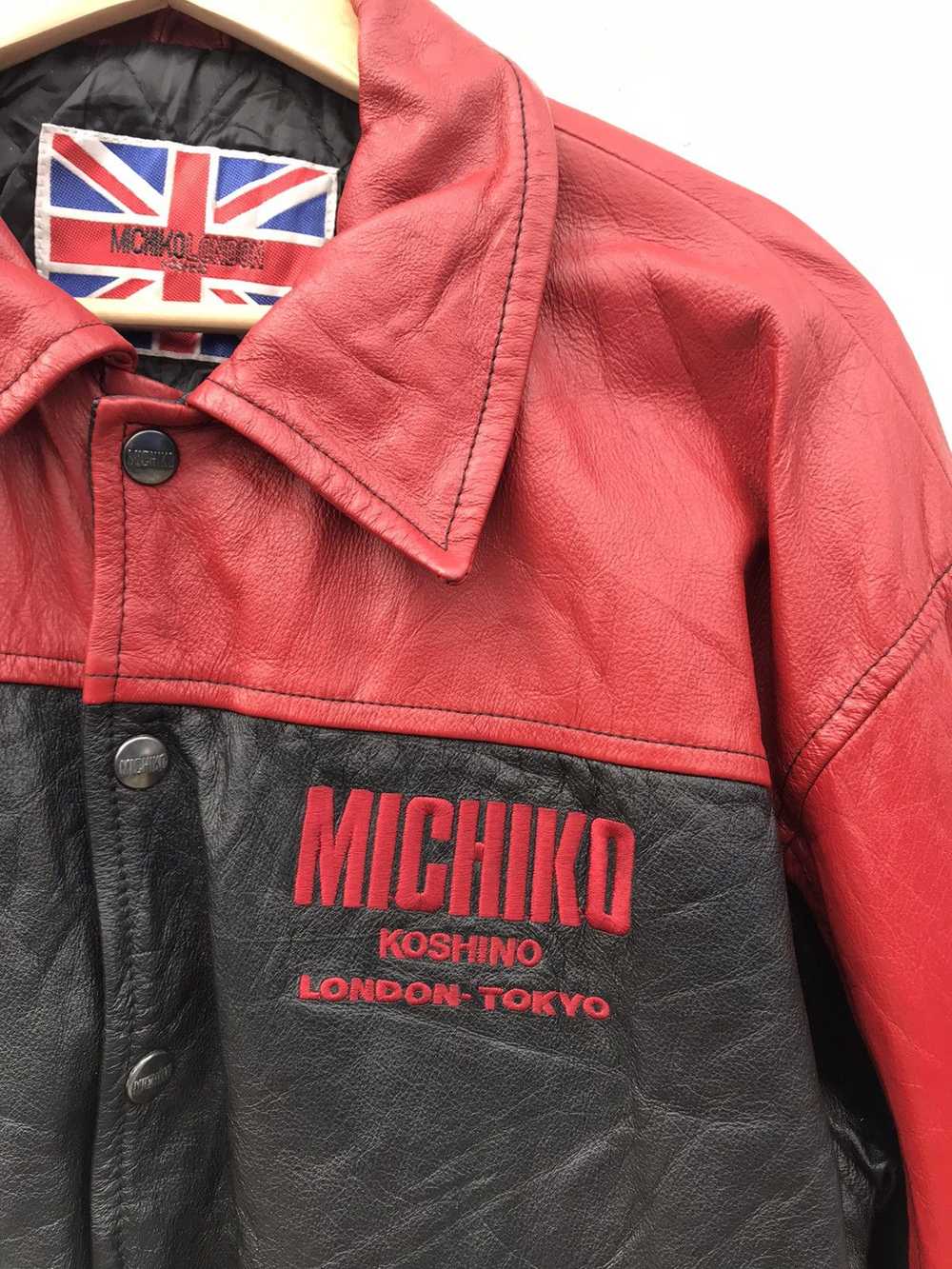 Leather Jacket × Michiko Koshino London × Vintage… - image 8