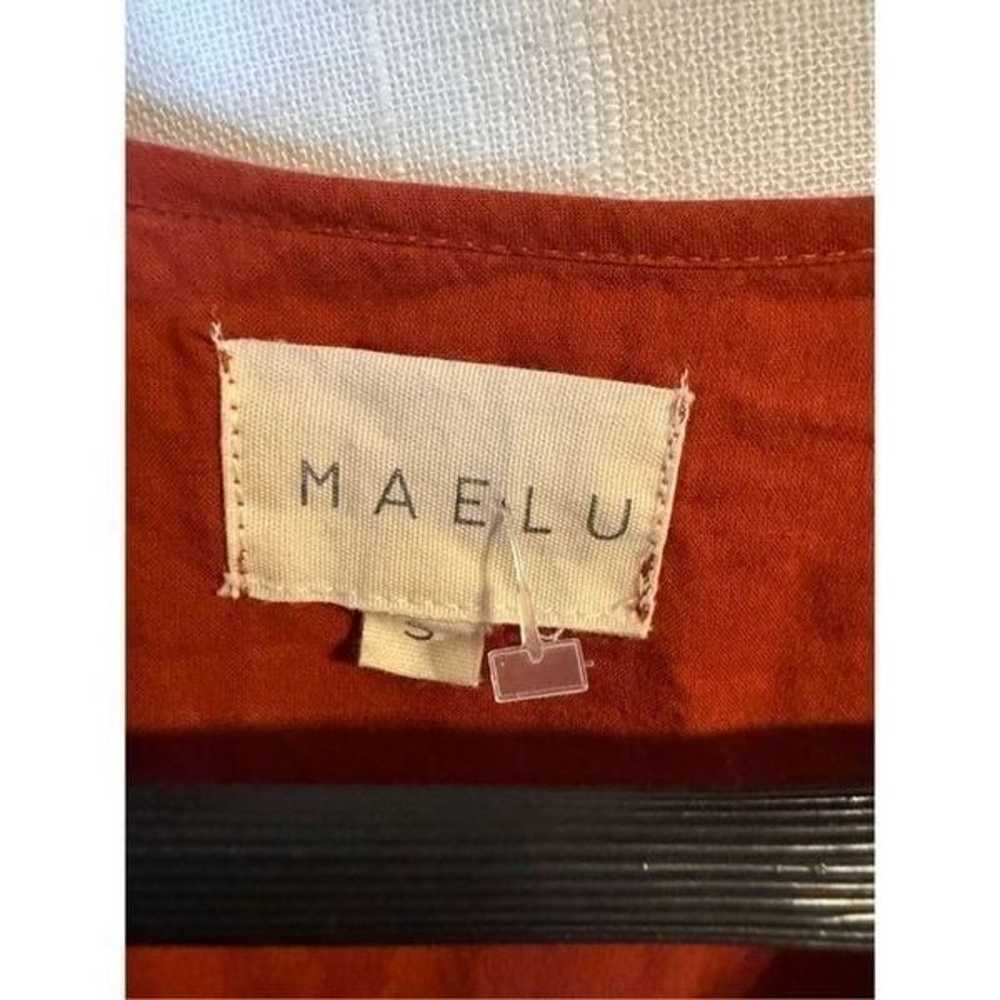 Maelu Cotton Maxi Dress Women’s Size Small - image 7