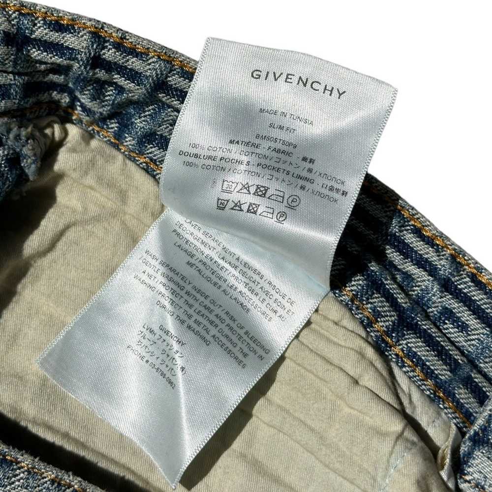 Givenchy $1,490 4G monogram denim - image 5