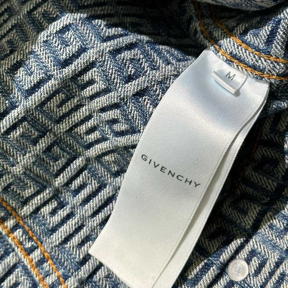 Givenchy $1,490 4G monogram denim jacket - image 3