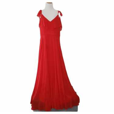 Jenny Yoo Collection Mila Dress Red 18 - image 1